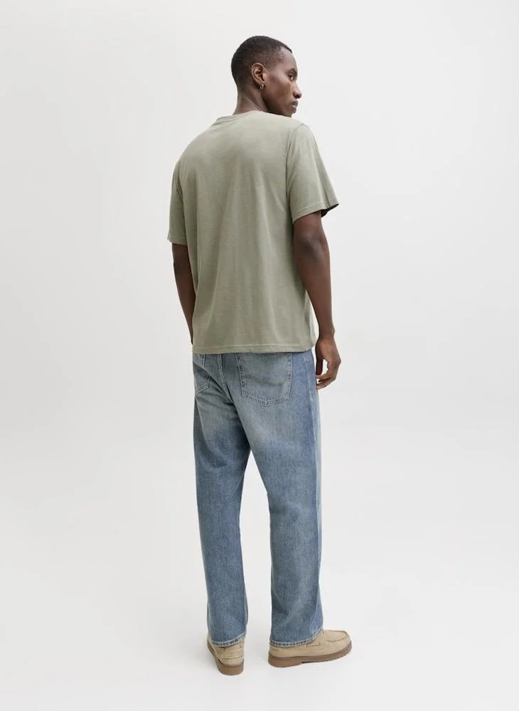 JACK & JONES Casual Crew Neck Regular Fit T-Shirt